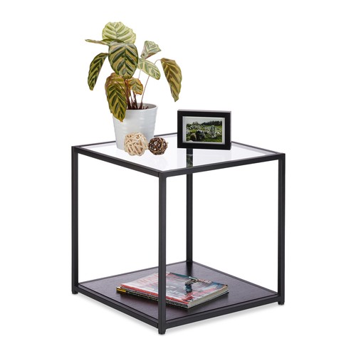 Table appoint verre bout - en,