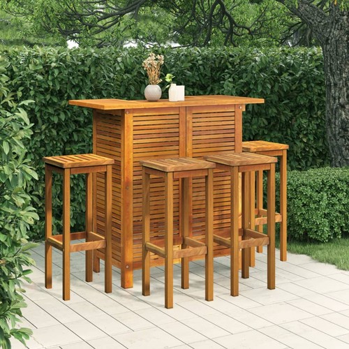Bois acacia massif table - bois,