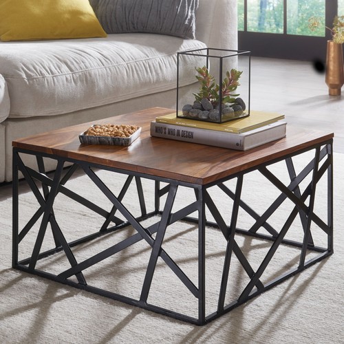 Finebuy table basse - table, bois